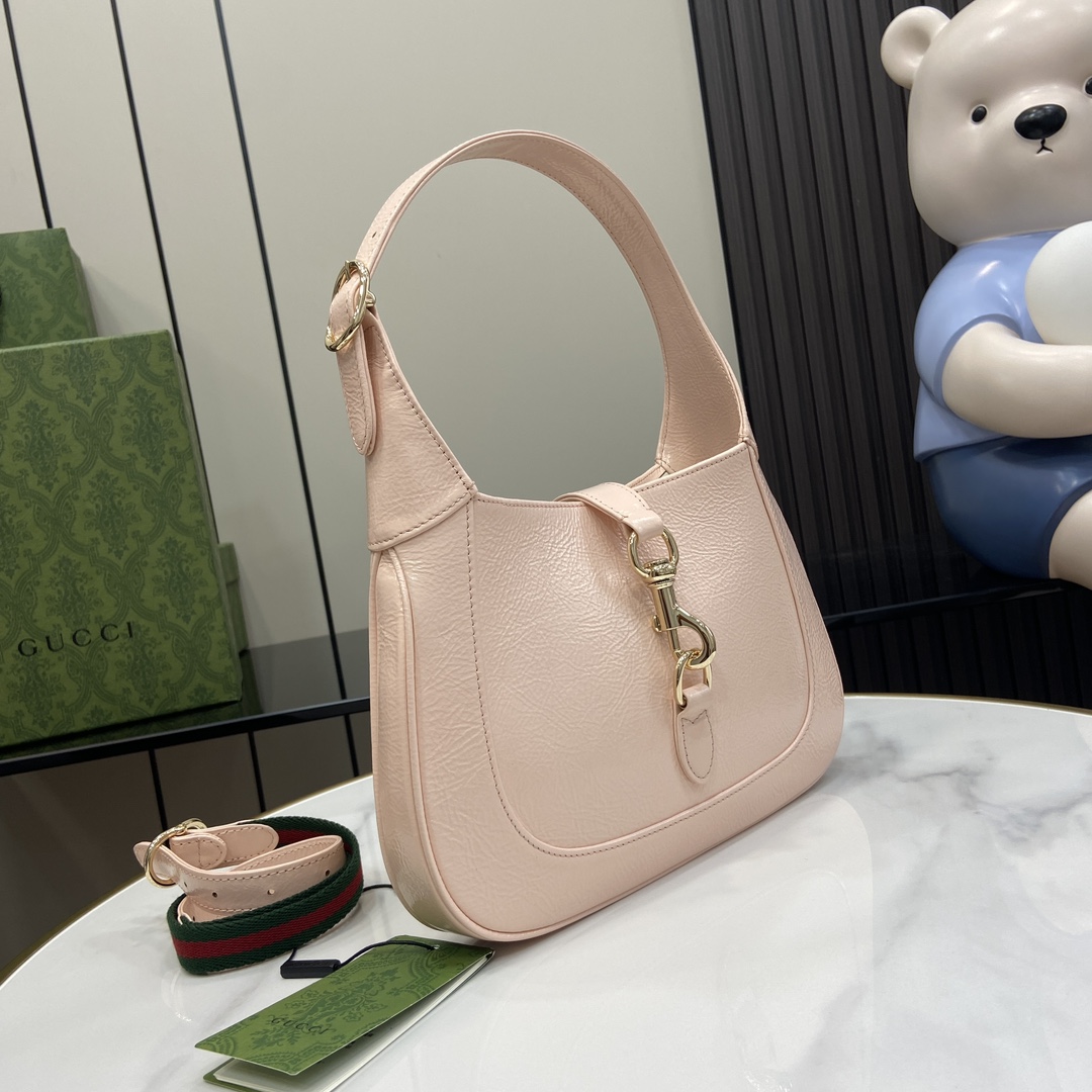 Gucci 漆皮 Jackie系列小号肩背包