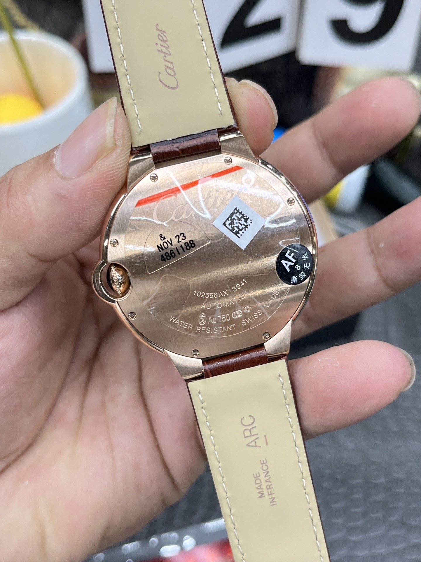 卡地亚 Cartier 奢华工坊高定皮带腰带配饰 #524866B8 7