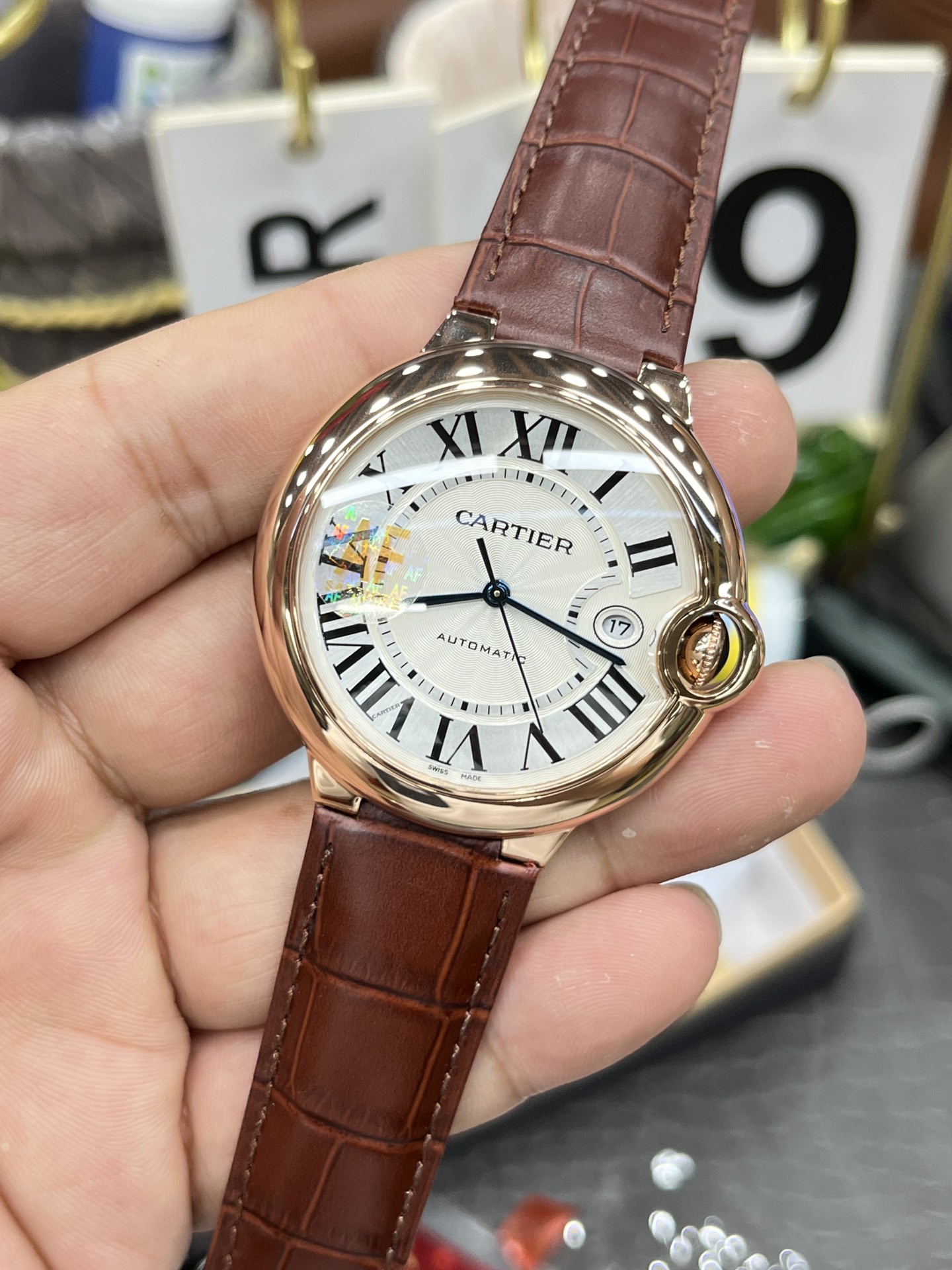 卡地亚 Cartier 奢华工坊高定皮带腰带配饰 #524866B8 2