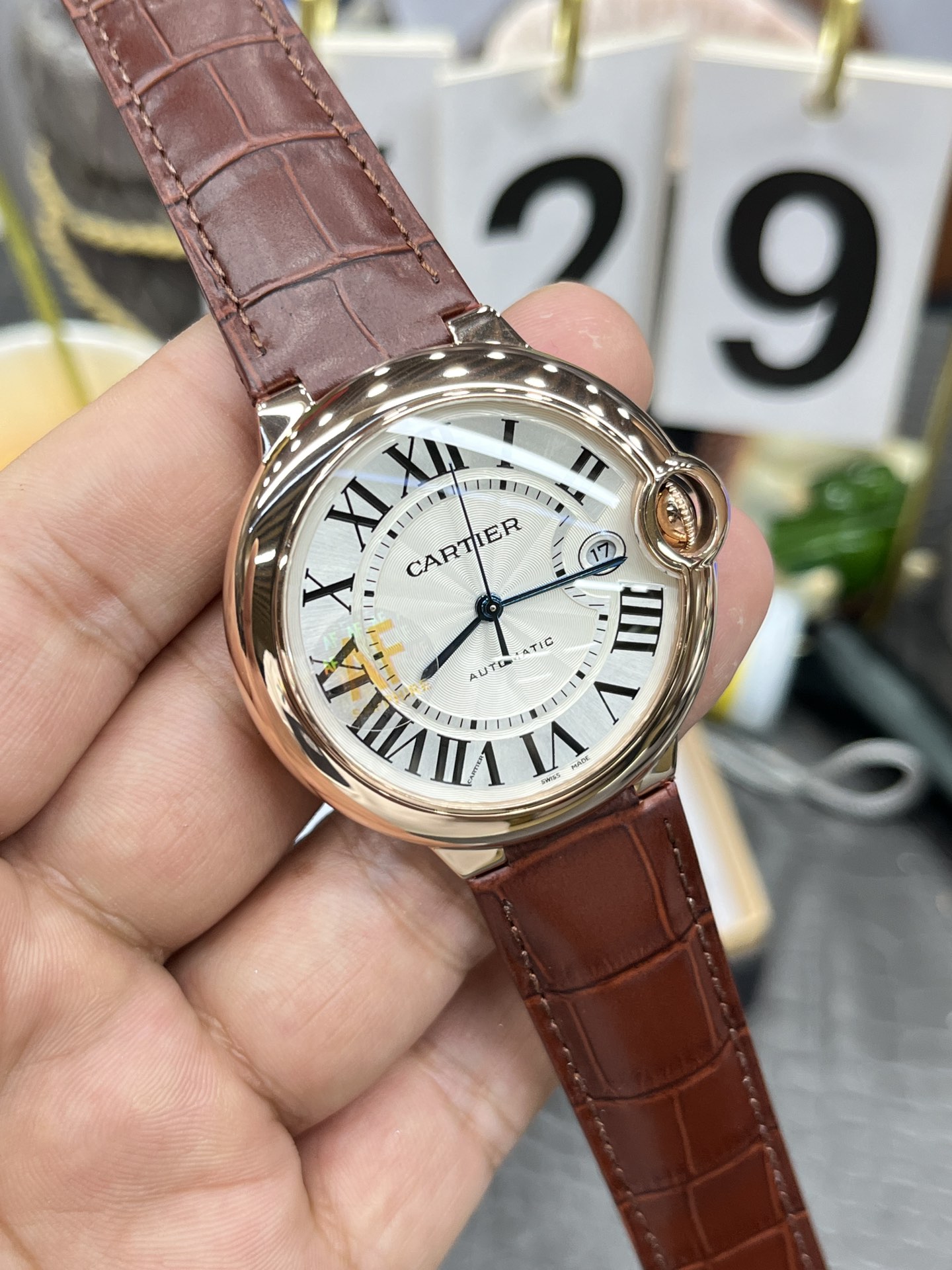 卡地亚 Cartier 奢华工坊高定皮带腰带配饰 #524866B8 4