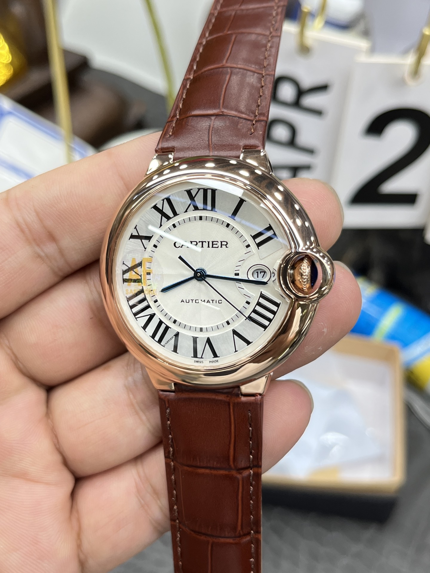卡地亚 Cartier 奢华工坊高定皮带腰带配饰 #524866B8 5