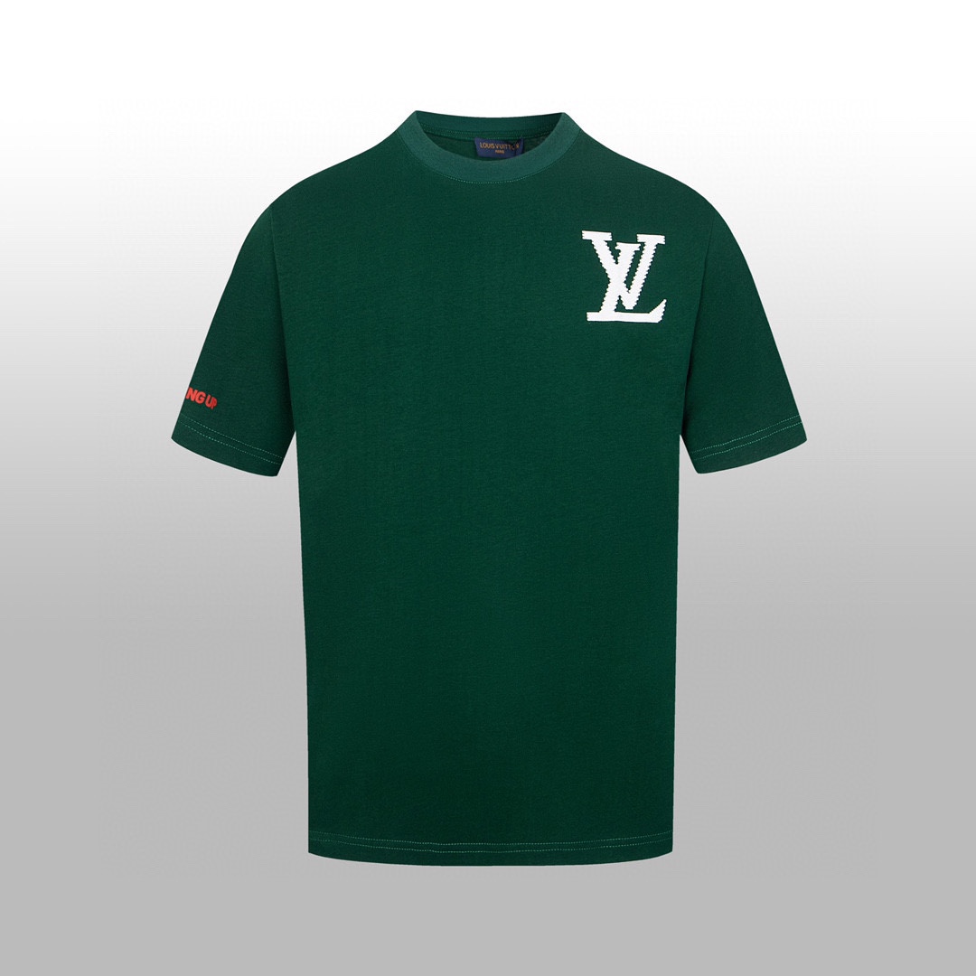Louis Vuitton Vêtements T-Shirt Imprimé Unisexe Collection printemps – été