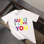 Gucci Abbigliamento T-Shirt Uomini Cotone mercerizzato Collezione Primavera/Estate Maniche corte
