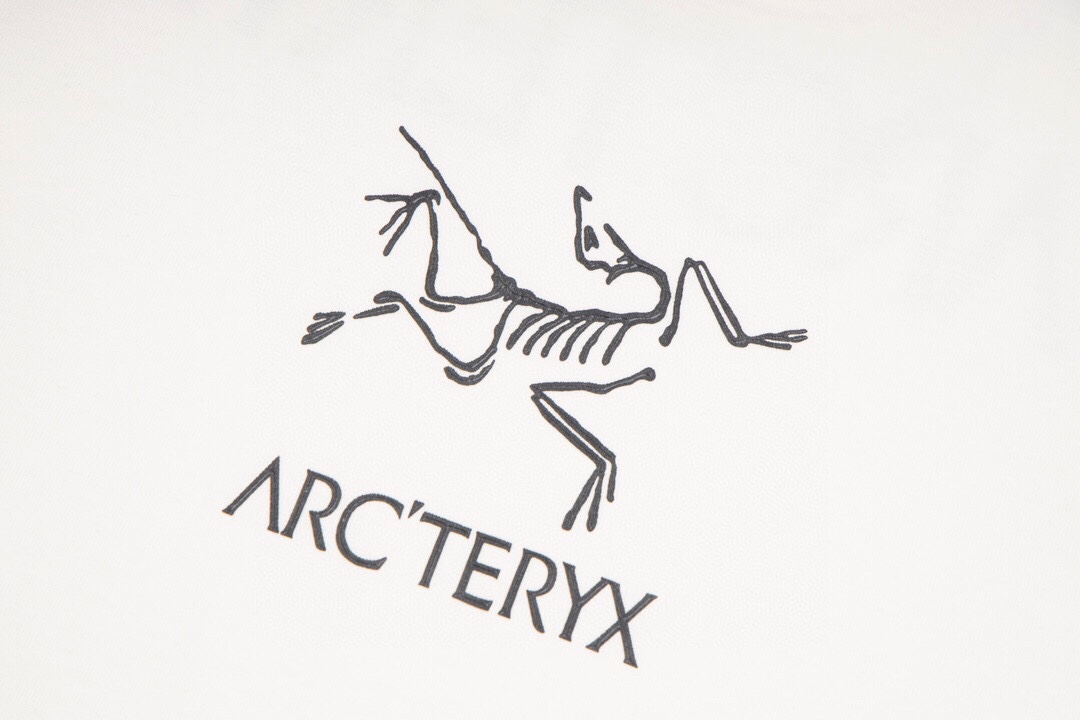 ARC'TERYX 始祖鸟 前胸logo后背字母印花圆领短袖T恤