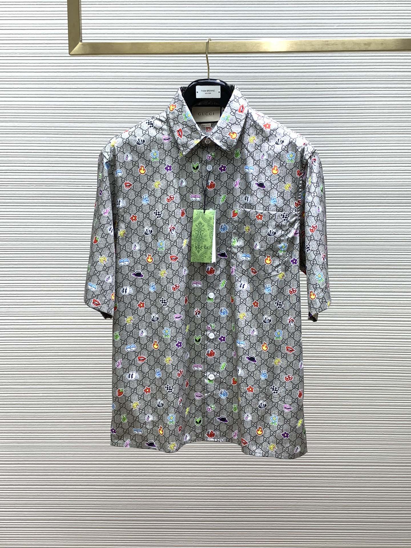 Gucci Clothing Shirts & Blouses Printing Summer Collection Fashion Casual