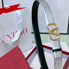 (顶级质量) VALENTINO GARAVANI VLOGO SIGNATURE 可双面佩戴水钻 亮面小牛皮腰带 -V (顶级质量) VALENTINO GARAVANI VLOGO SIGNATURE 可双面佩戴水钻 亮面小牛皮腰带 -V