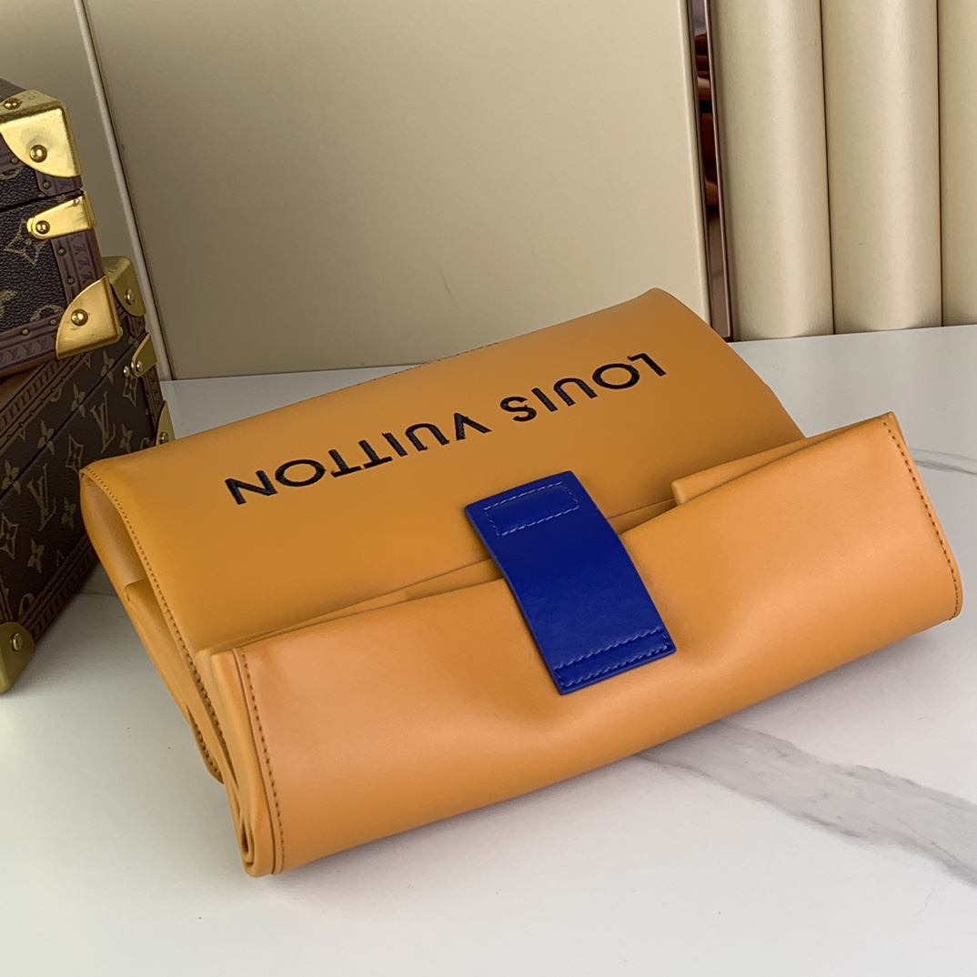 Louis Vuitton Lv Sandwich Bag Clutch Officially on sale M24578 Yellow