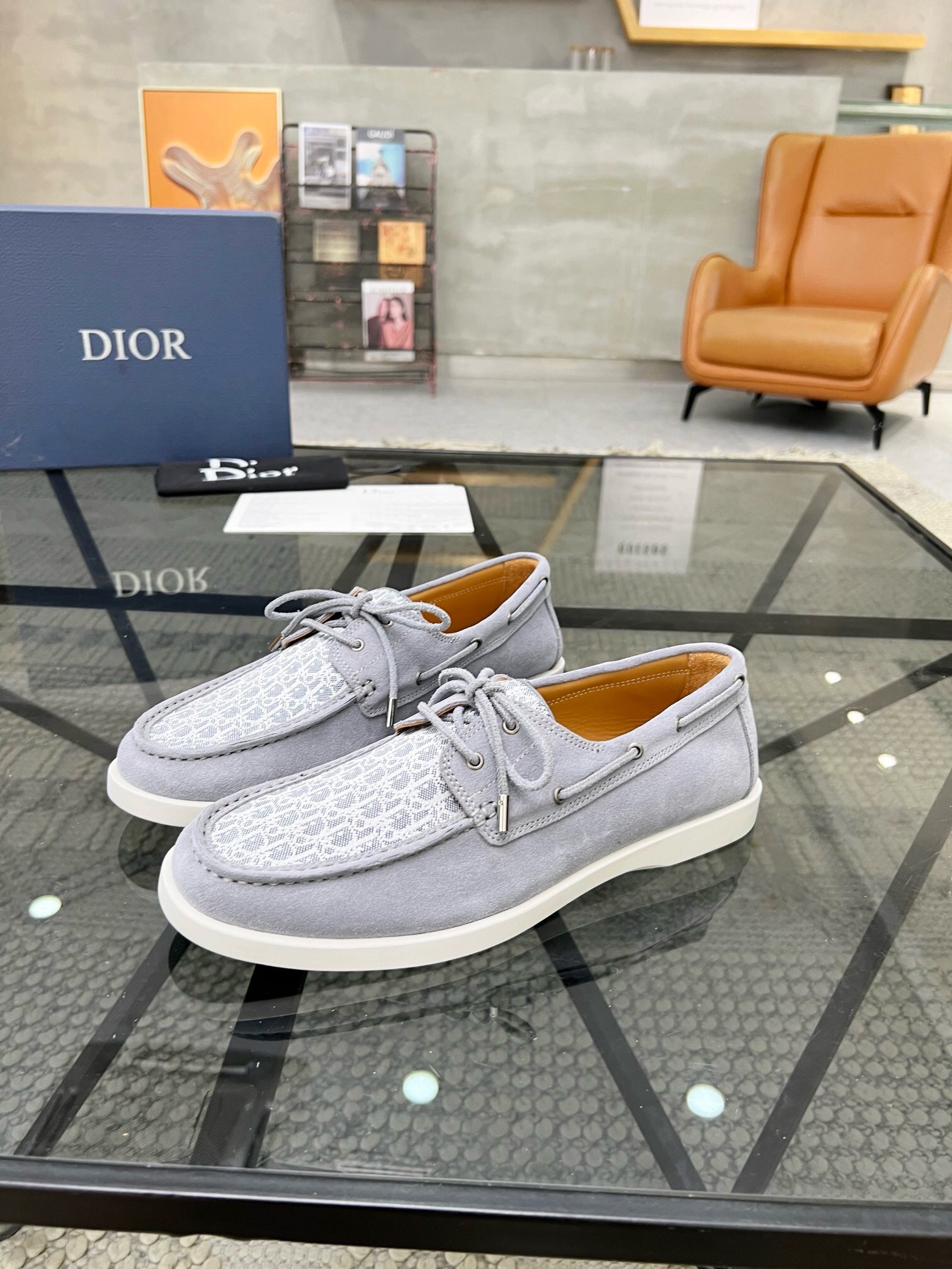 Dior Haute Couture Classic Luxury Leather Shoe Loafer Shoes Ref 2
