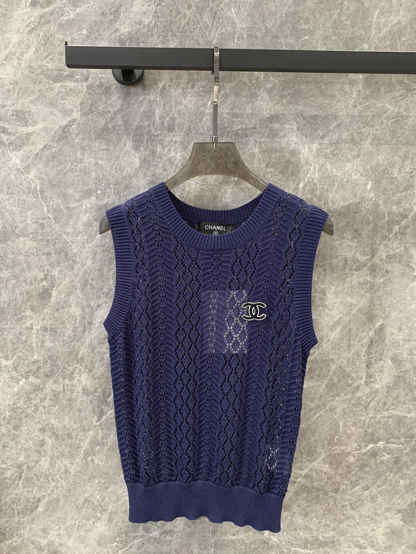 Imitación de más alta calidad
 Chanel Ropa Camiseta de tirantes Trabajo abierto Tejido Colección primavera – verano Fashion Casual