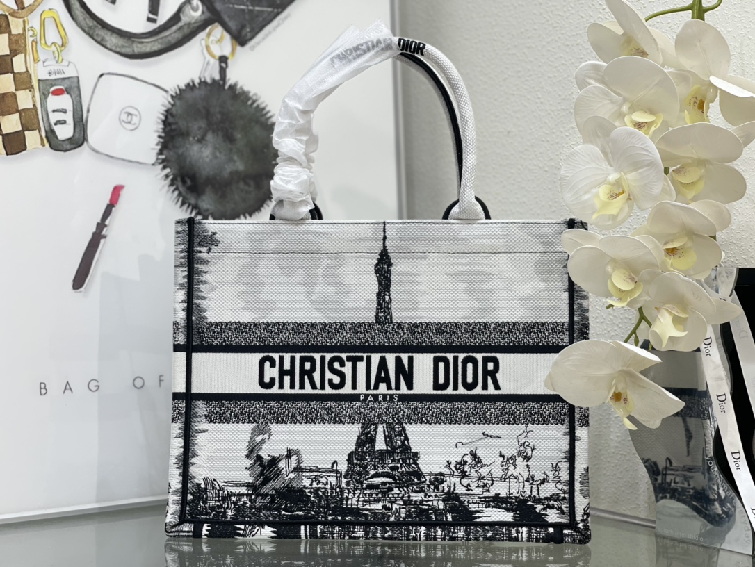 Dior Book Tote Tote Bags Vintage