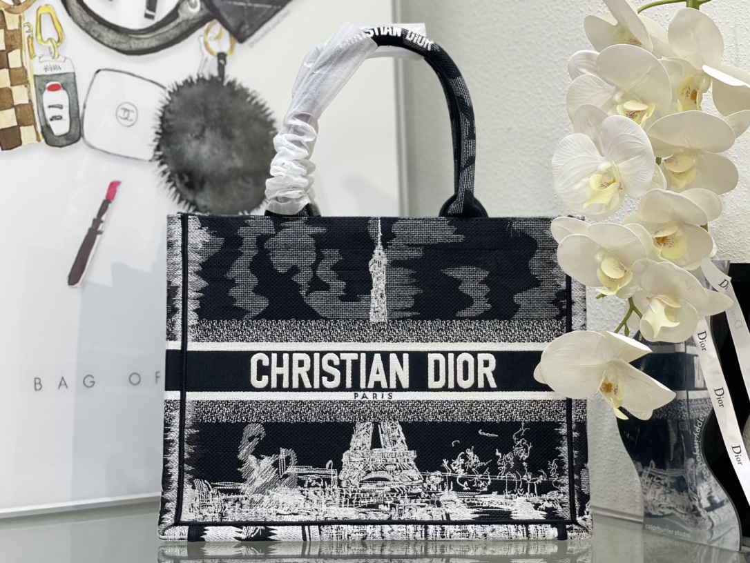 Dior Book Tote Taschen Tragetaschen Vintage