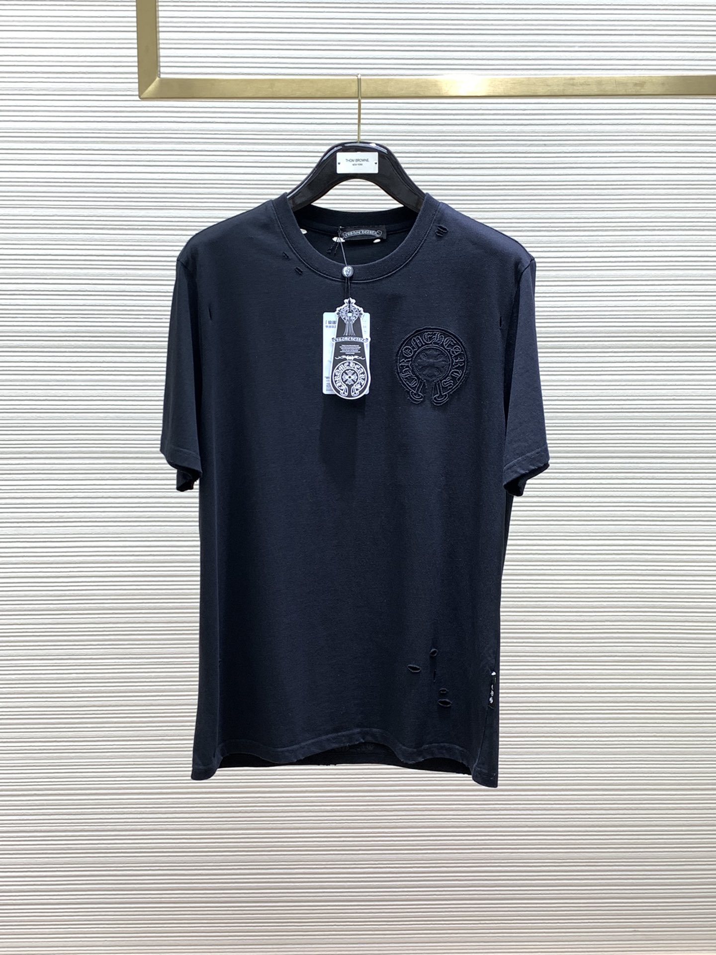 Chrome Hearts Clothing T-Shirt Buy Cheap
 Embroidery Summer Collection Fashion Short Sleeve