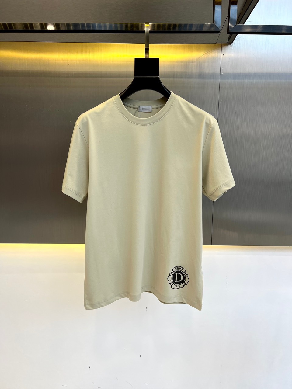 Top Grade Dior Clothing T-Shirt Printing Men Cotton Spring/Summer Collection Short Sleeve