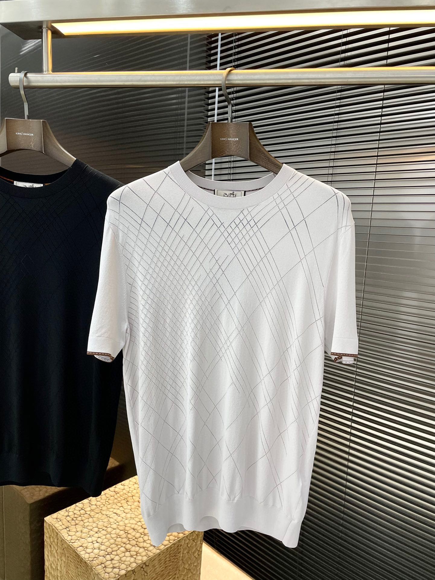 Hermes Clothing T-Shirt Perfect Quality
 Men Spring/Summer Collection Fashion Short Sleeve