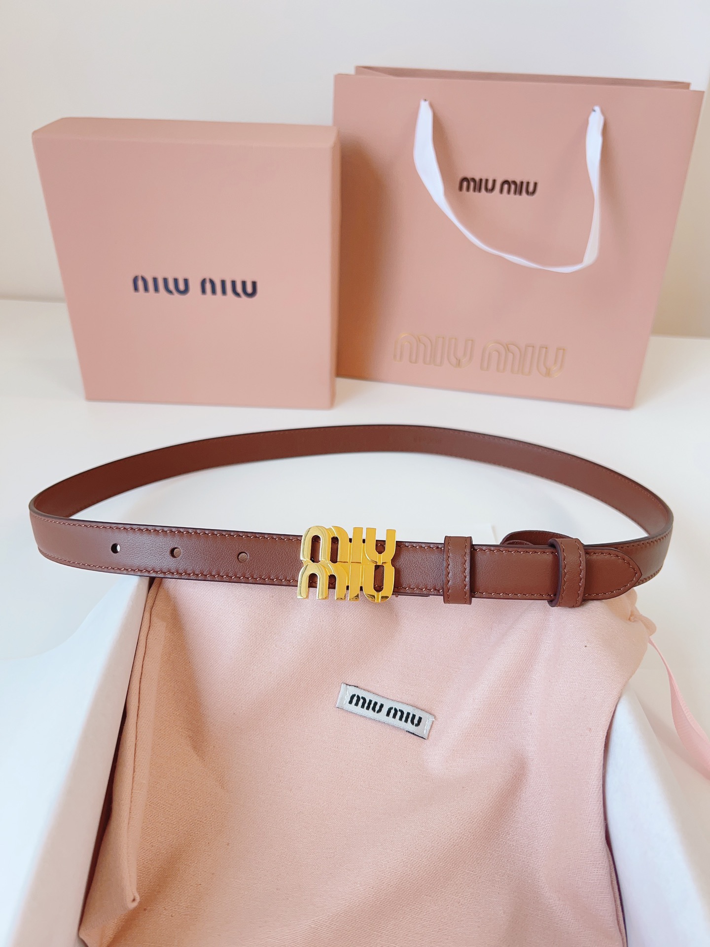 Miu Miu Miumiu 24ss新款腰带
