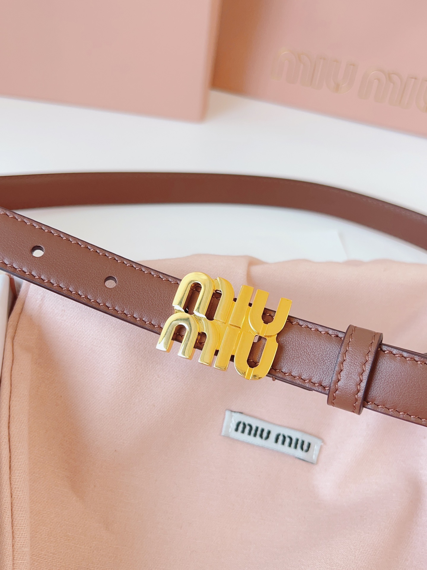 Miu Miu Miumiu 24ss新款腰带