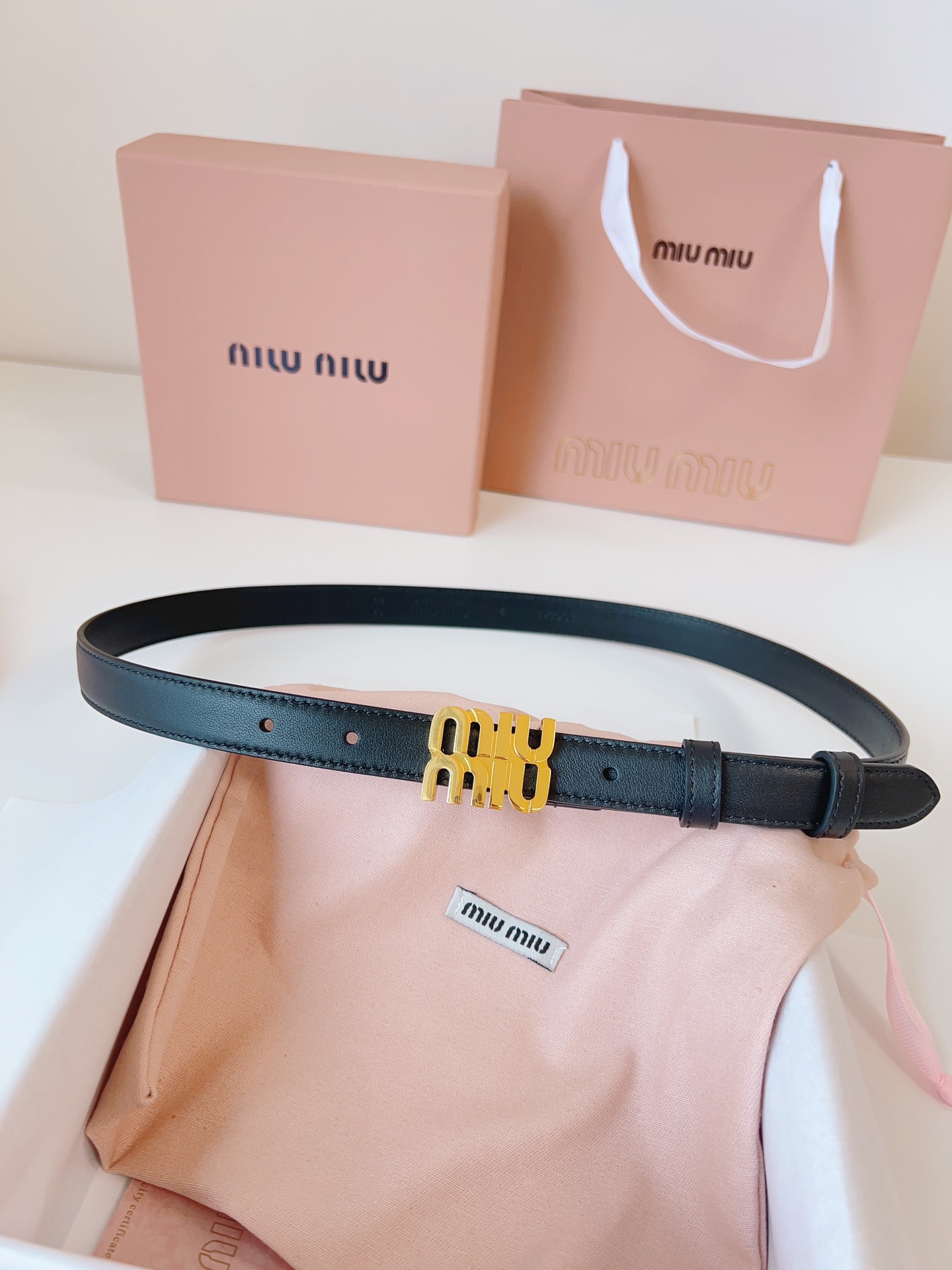 Miu Miu Miumiu 24ss新款腰带