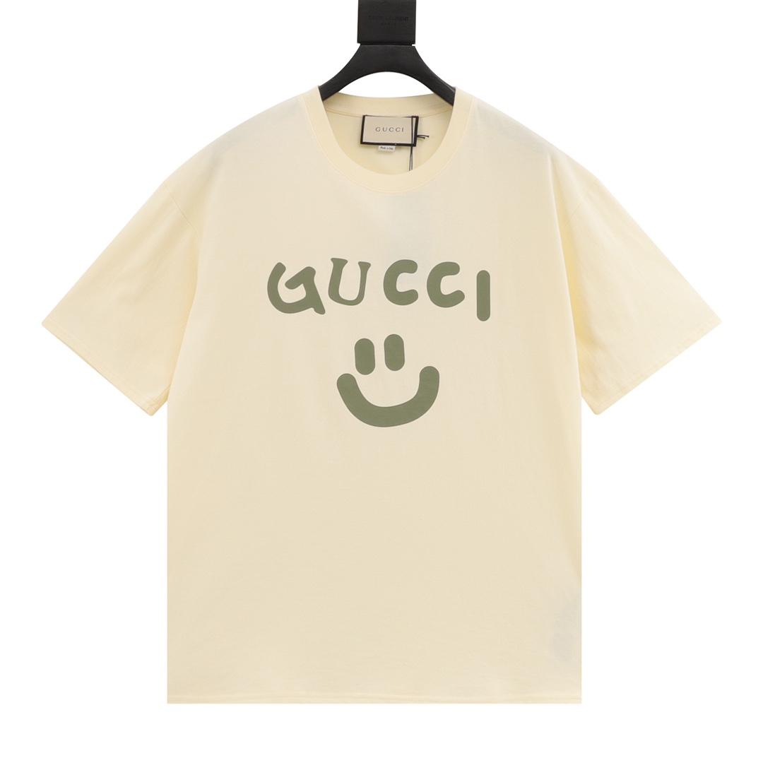 Dobry
 Gucci Odzież T-Shirt Pierwsza kopia
 Drukowanie Unisex Bawełna Dzianiny Krótki rękaw