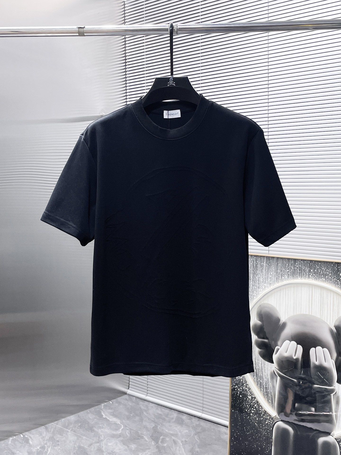    蒙口  moncler  新款 圆领 短袖 T恤 体恤 半袖 ，高端版本！专柜定制面料 透气舒适度