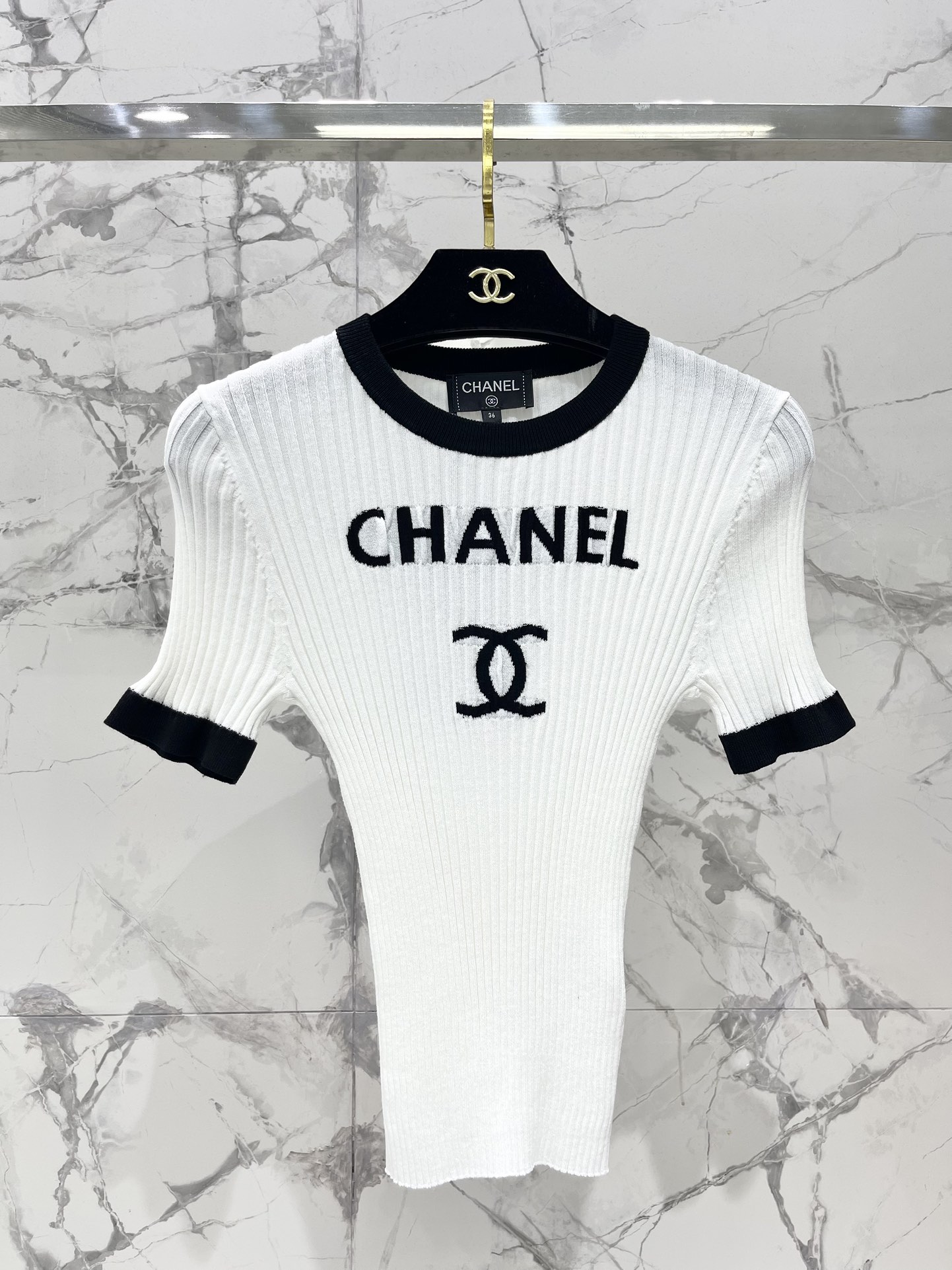 Chanel Travail ouvert Tricot