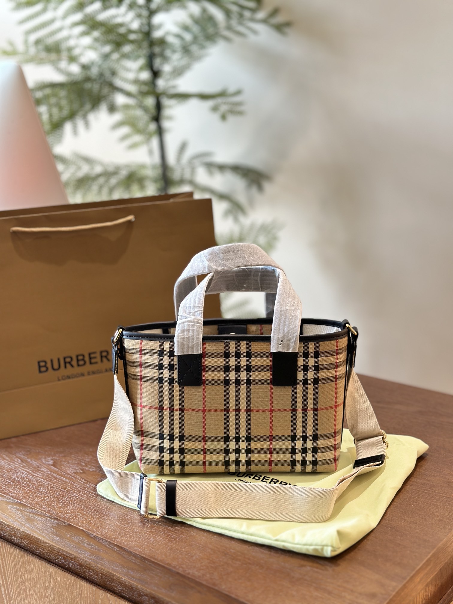 Burberry Handbags Tote Bags Nylon