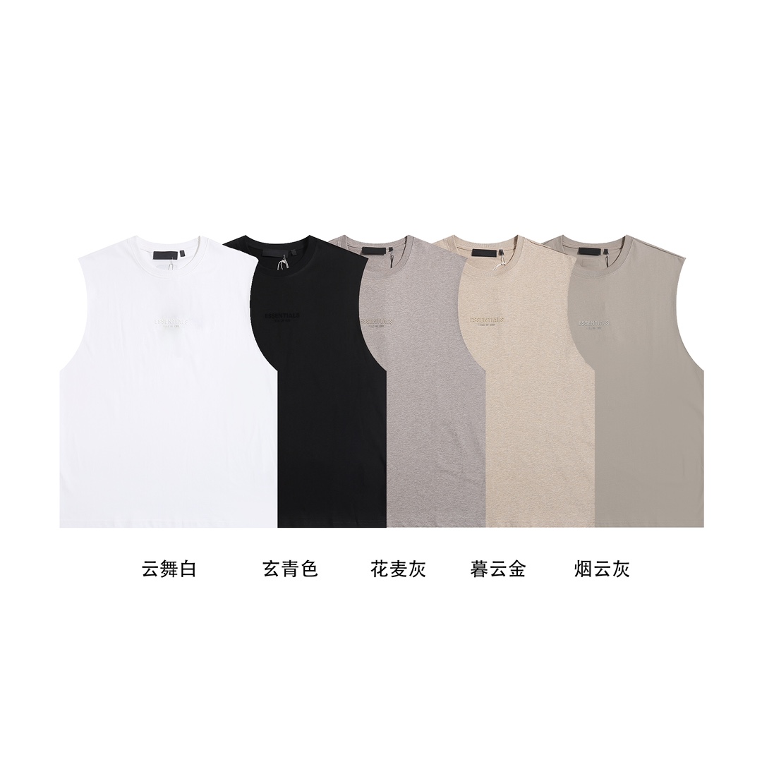 云系列FEAR OF GOD ESSENTIALS无袖T恤 FOG背心
款号：BX8821# 
颜色...