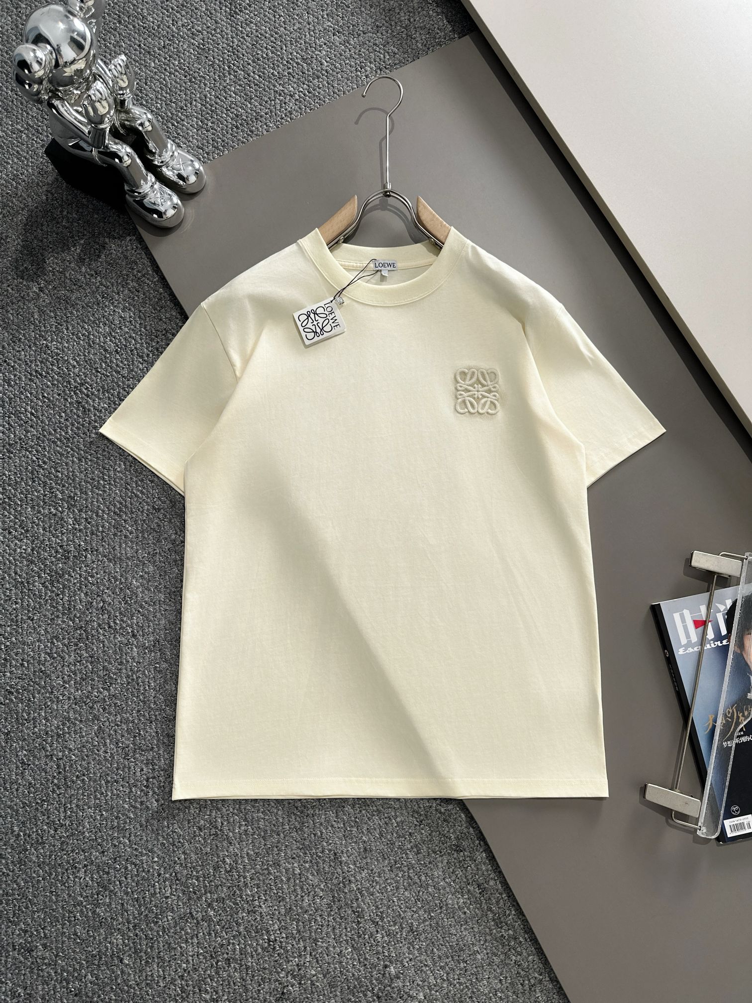 🅿️105 Loewe LOEWE 24ss primavera/verano nuevo modelo de alta versión con logo clásico bordado y contorno bordado en la…
