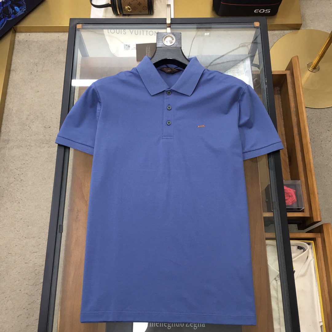 专柜新品Z.ZEGN...S-2xl11色2024春夏新品时尚POLO/翻领短袖高级定制百搭款式任何人都