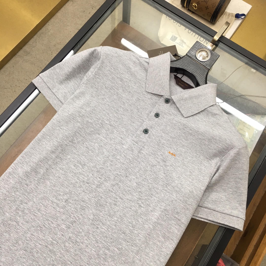 专柜新品Z.ZEGN...S-2xl11色2024春夏新品时尚POLO/翻领短袖高级定制百搭款式任何人都