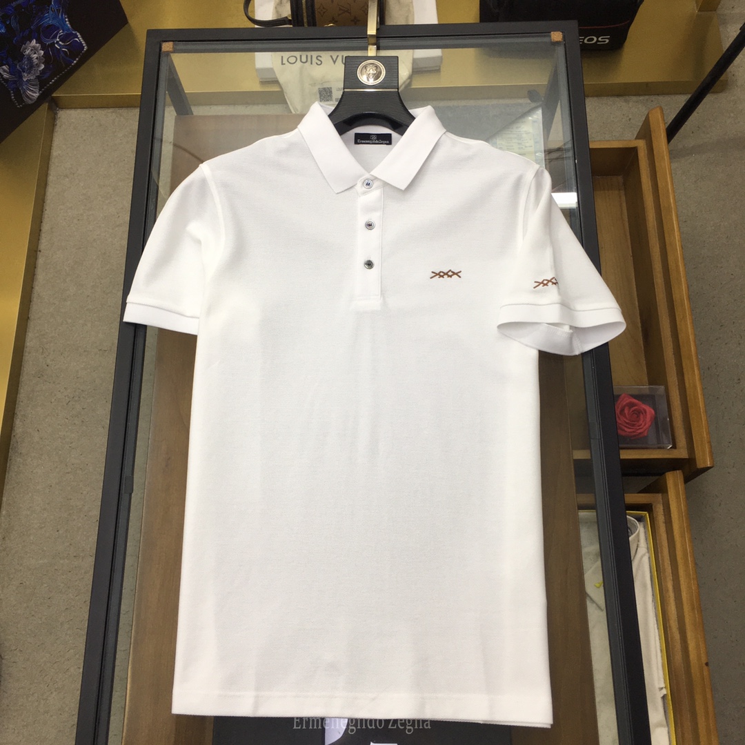 专柜新品Z.ZEGN...S-2xl2024春夏新品时尚POLO/翻领短袖高级定制百搭款式任何人都可以轻