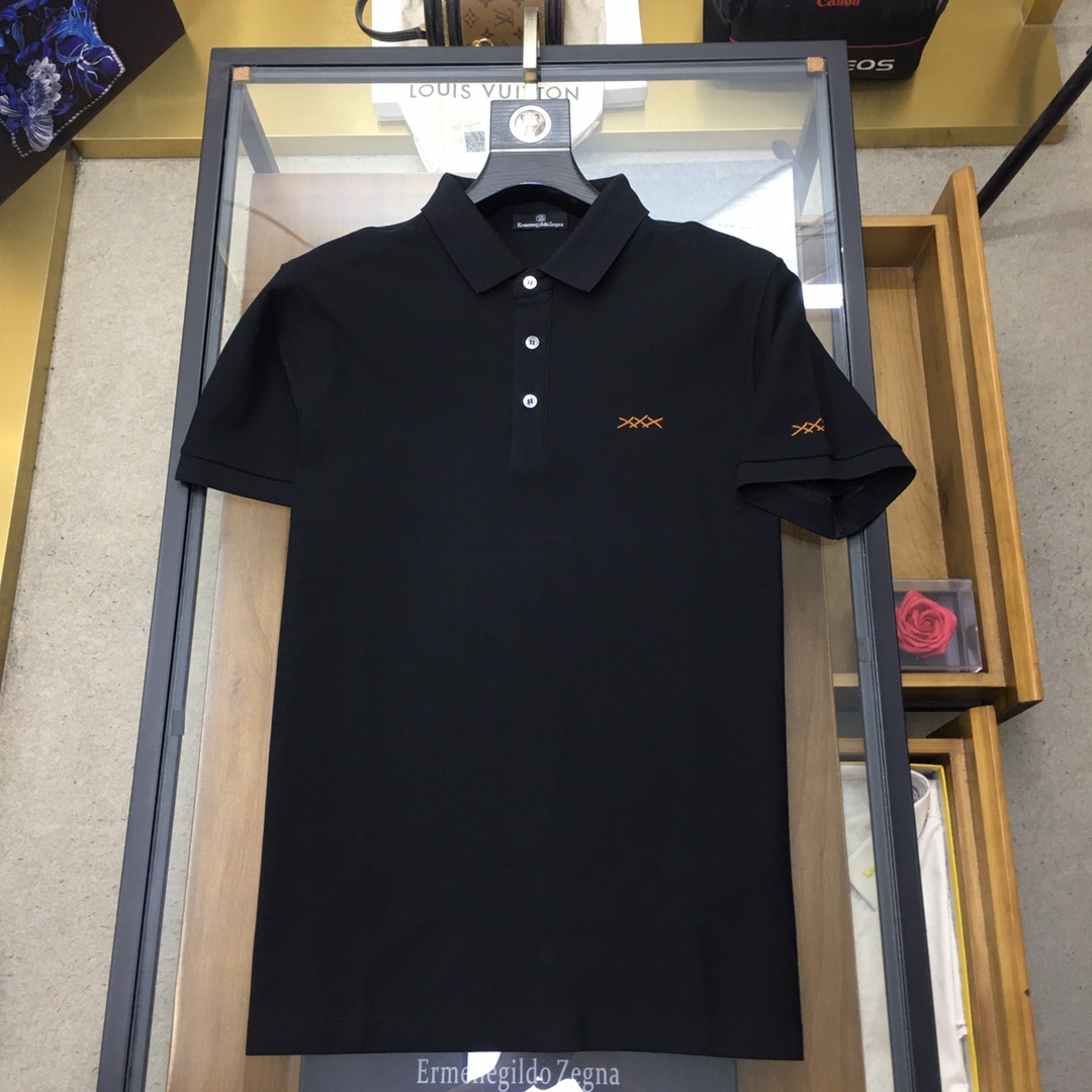 专柜新品Z.ZEGN...S-2xl2024春夏新品时尚POLO/翻领短袖高级定制百搭款式任何人都可以轻