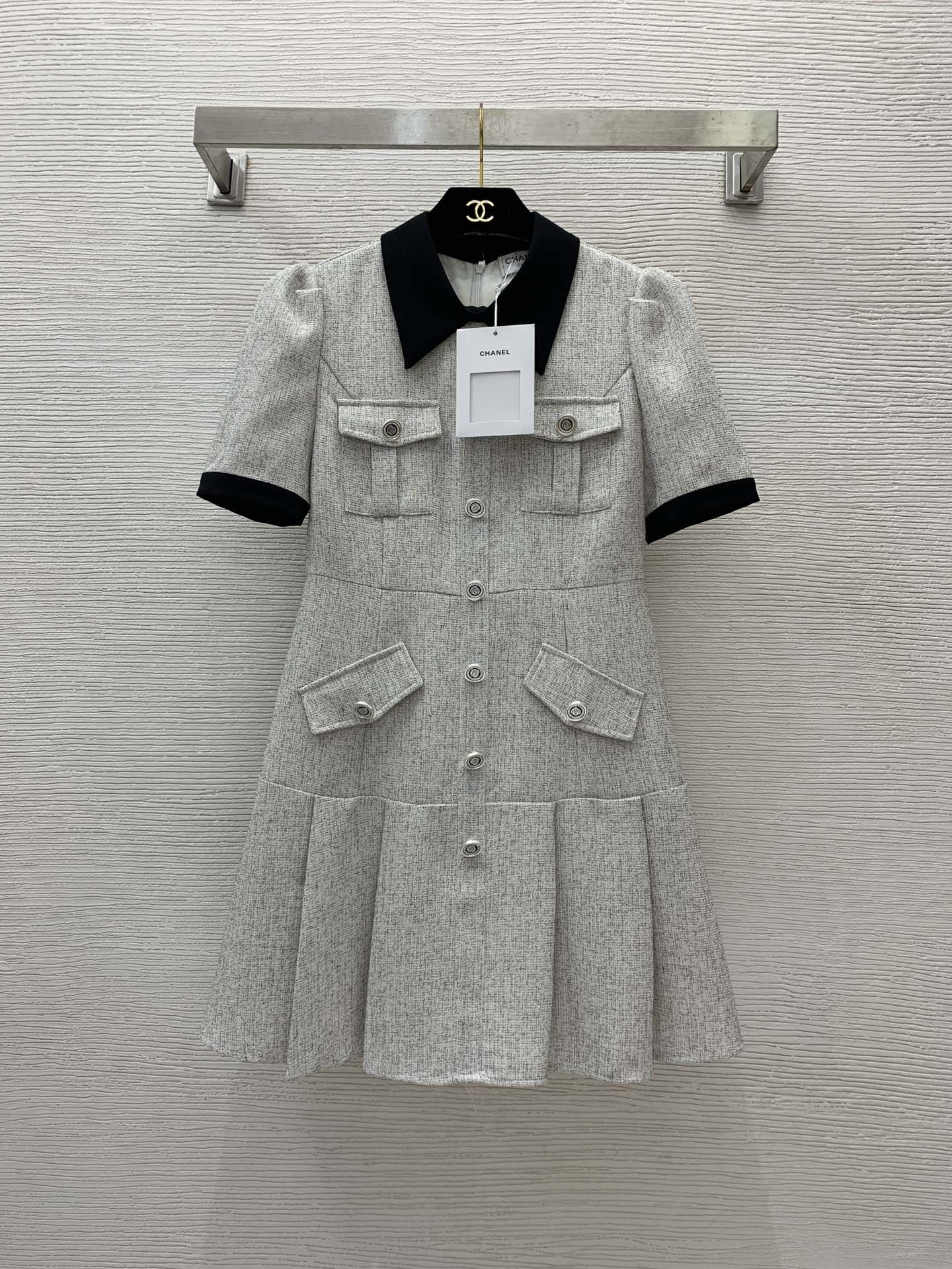 Chanel Fashion
 Clothing Dresses Polo Grey Summer Collection