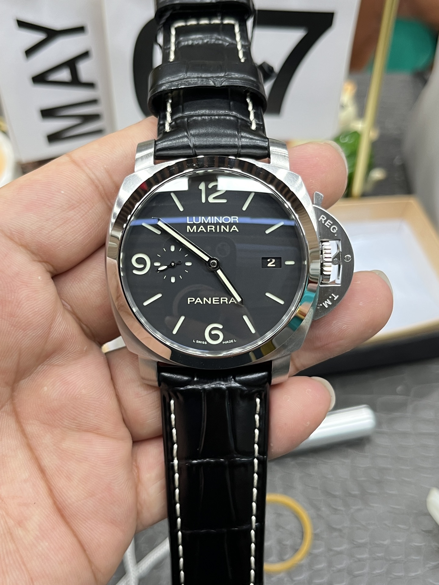 Panerai Zegarek Automatic Mechanical Movement