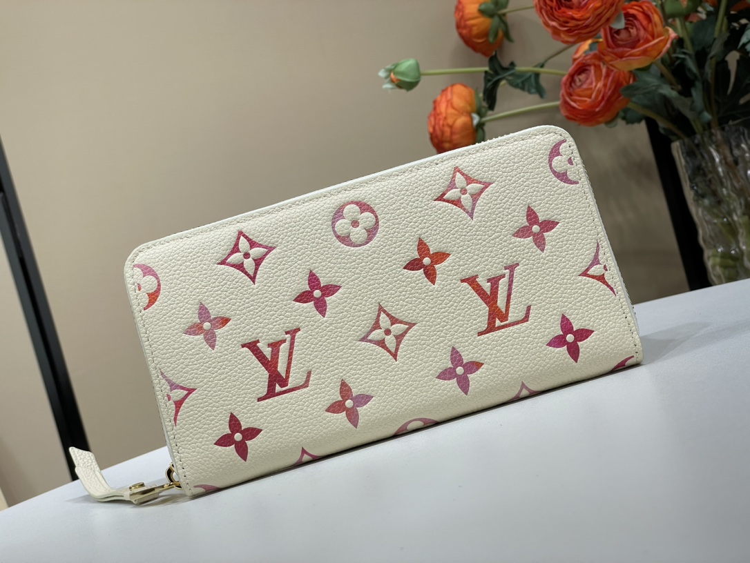 Louis Vuitton De gros
 Portefeuilles Rouge Empreinte​ Série d’été m83505