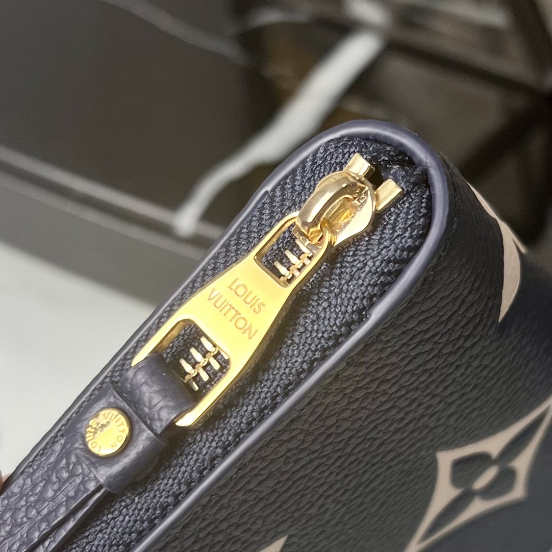 顶级原单M83606丝印柔软的MonogramUnplant皮革加入了本季特有的重新解释的“ZippyC