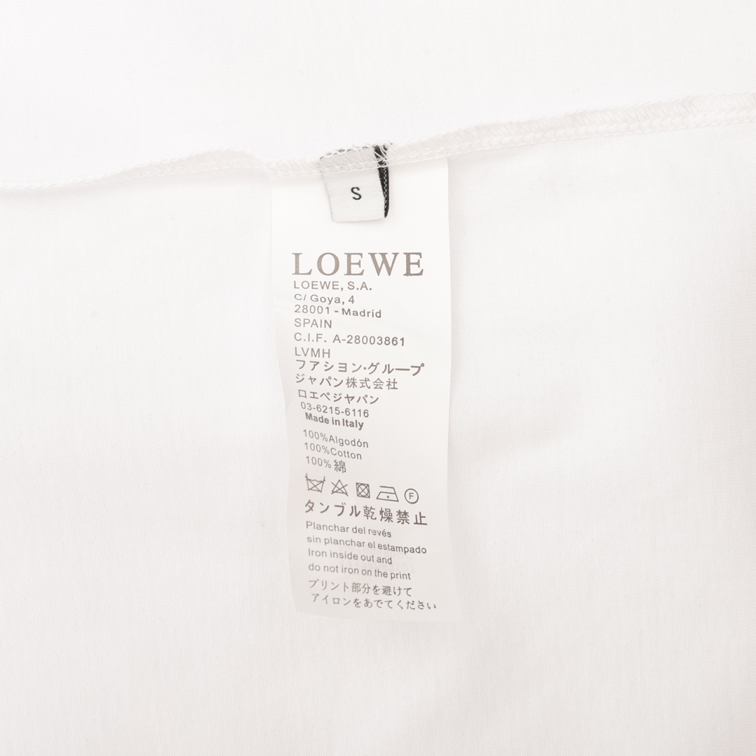 Loewe/罗意威 胸口刺绣短袖T恤