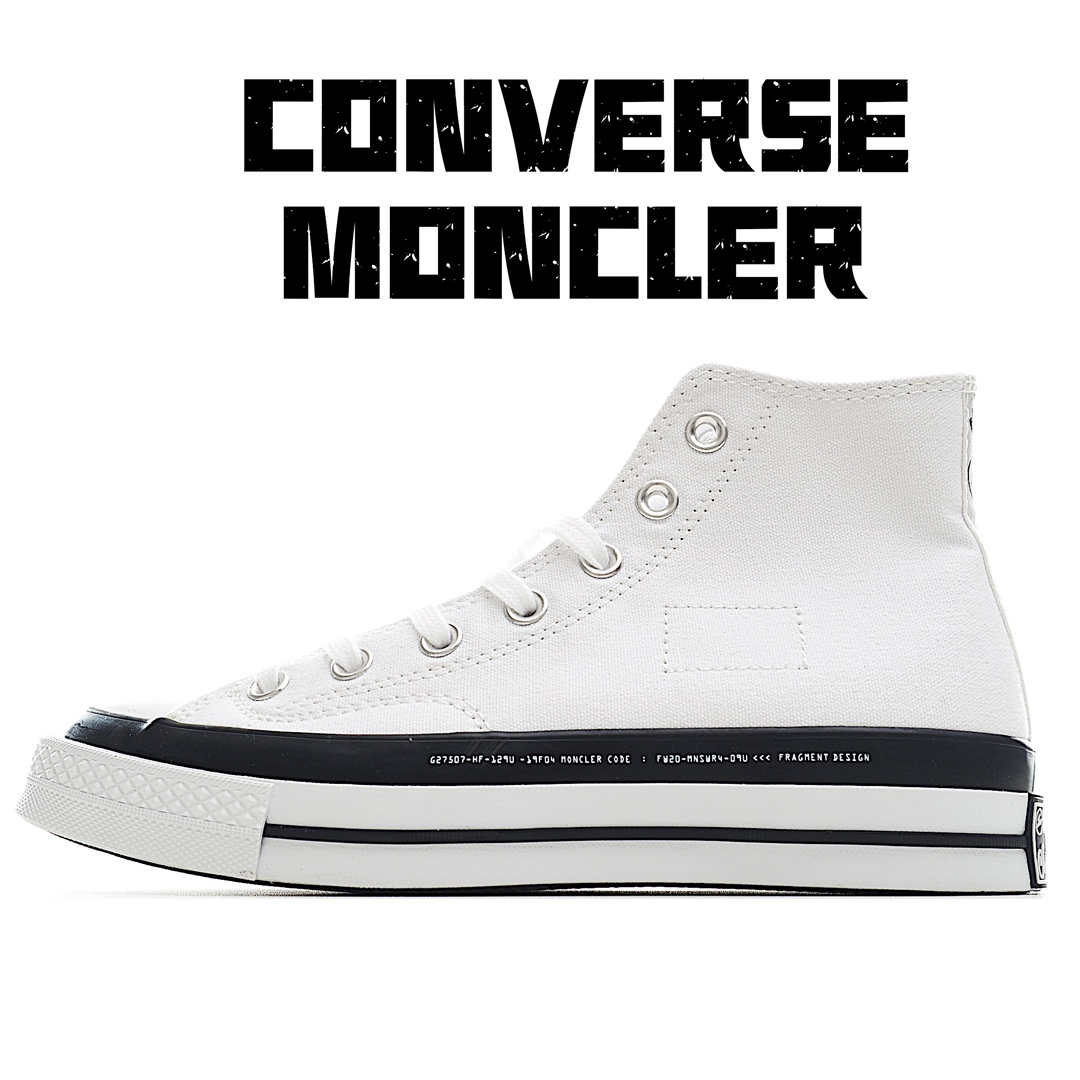 Converse Zapatos Zapatillas de monopatín Negro Blanco Hombres Lona Casual