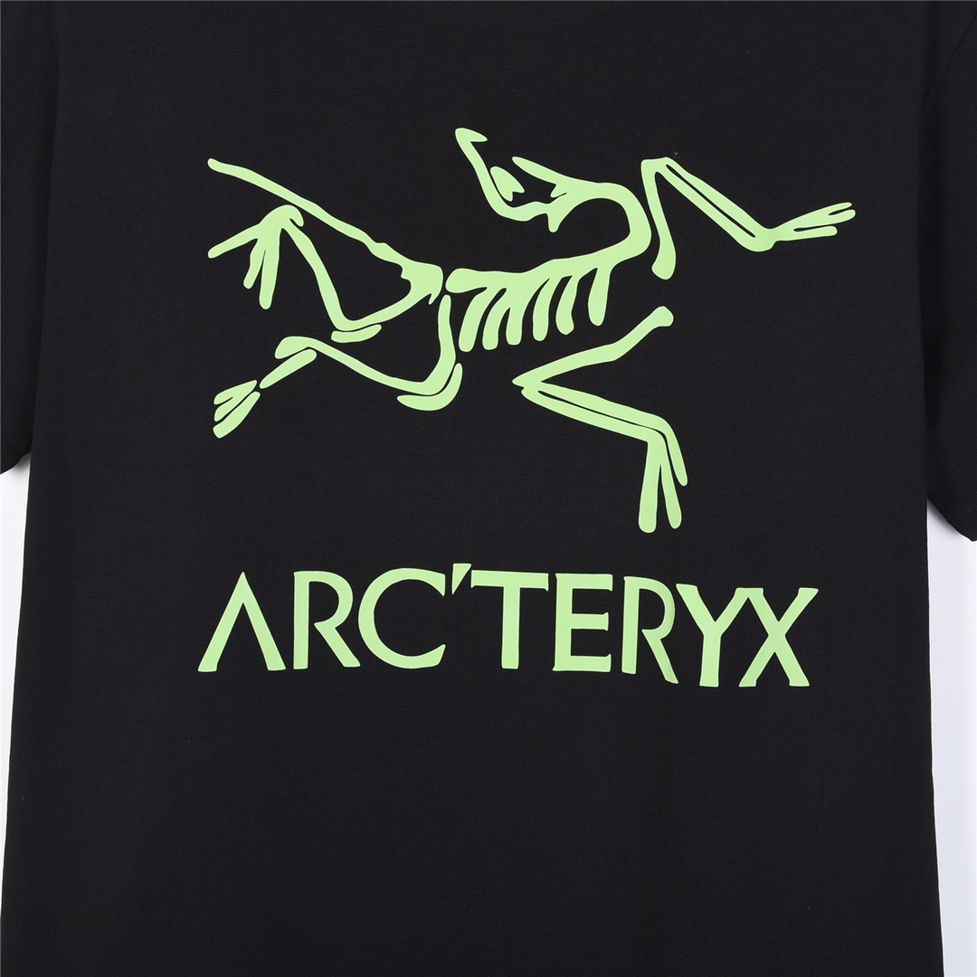 ARC'TERYX 始祖鸟 24ss短袖T恤 标志性小鸟LOGO 印花 高端32s双纱250克面料