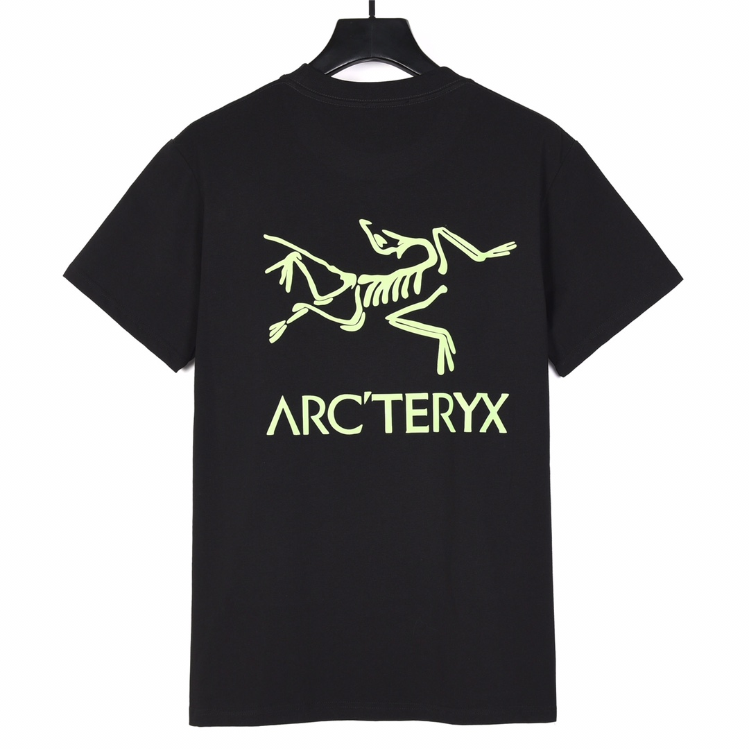 ARC'TERYX 始祖鸟 24ss短袖T恤 标志性小鸟LOGO 印花 高端32s双纱250克面料