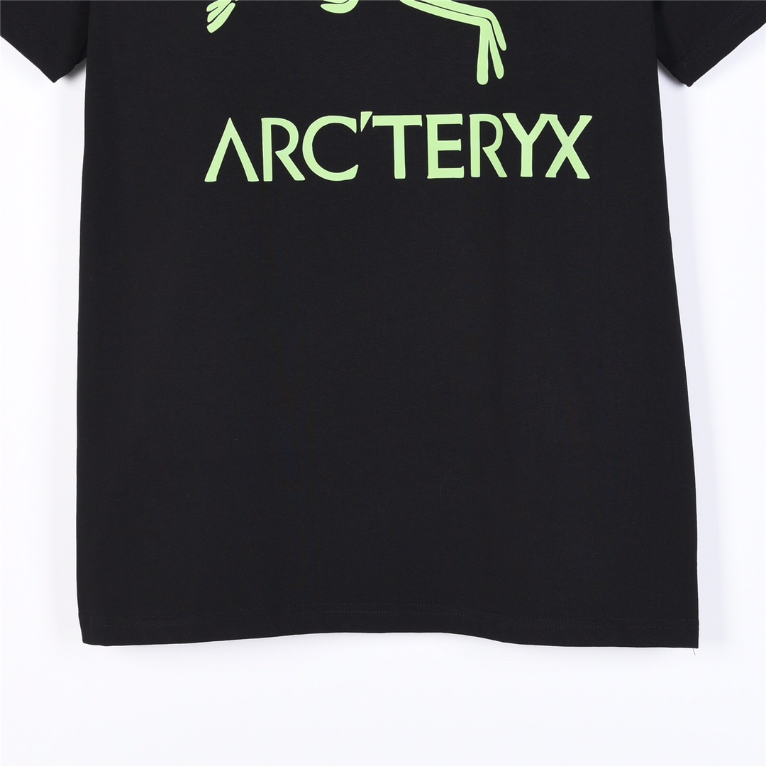 ARC'TERYX 始祖鸟 24ss短袖T恤 标志性小鸟LOGO 印花 高端32s双纱250克面料