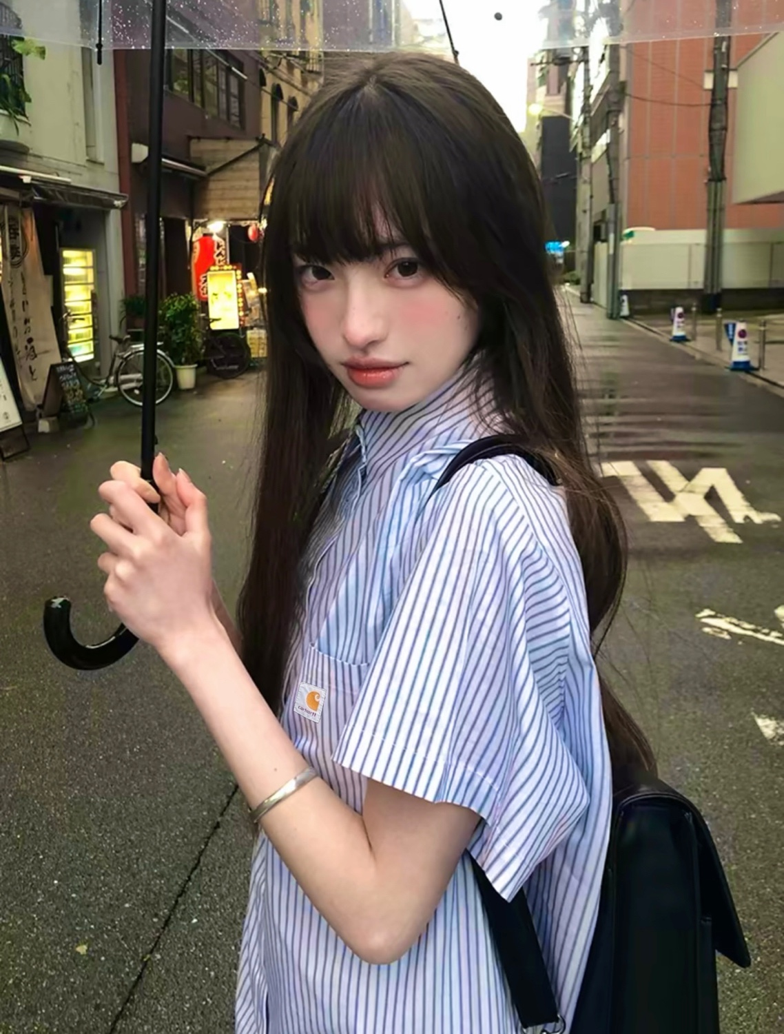 Carhartt Kahart Blue Jacket Size Guide: M-XL Measurements in cm. - 图片 6