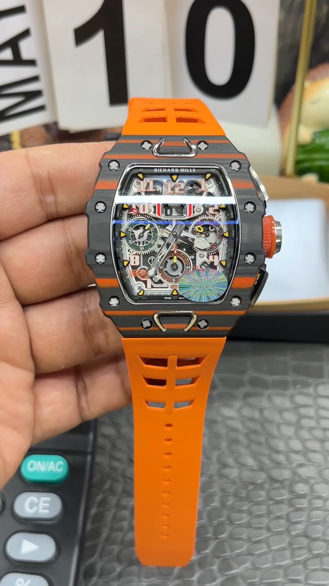 Richard Mille Zegarek Automatic Mechanical Movement