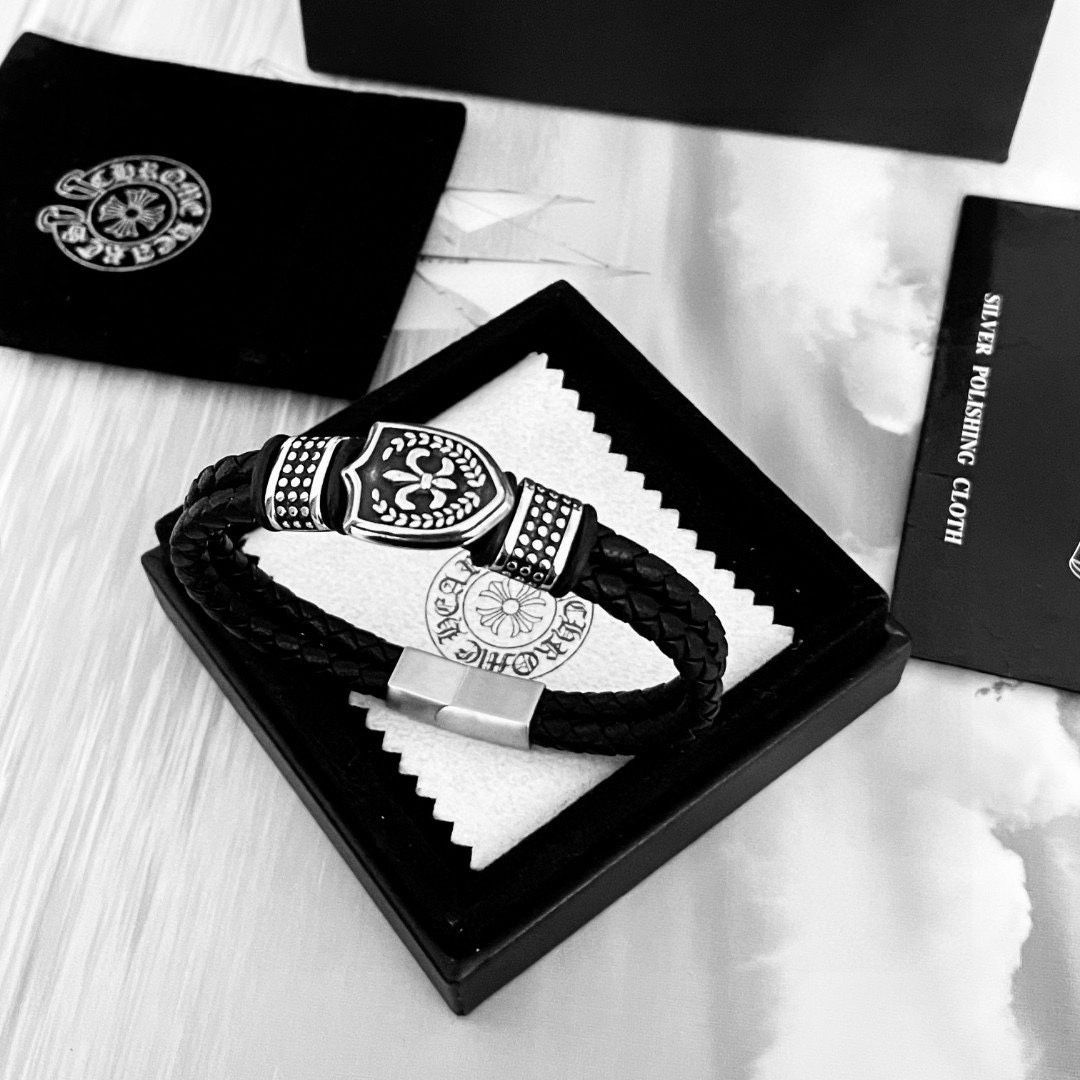 Chrome Hearts Joyas Pulsera Universal para hombres y mujeres Vintage