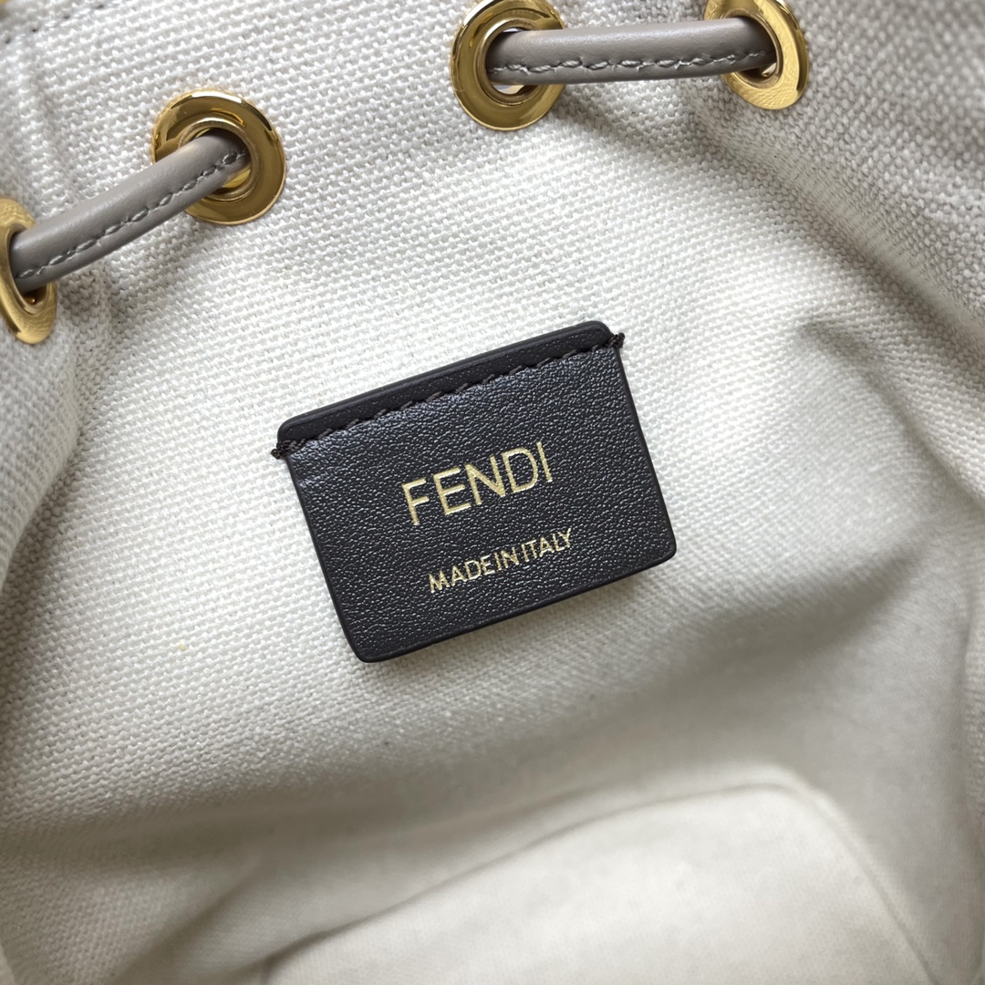 Fendi Mon Tresor mini 布料水桶包 可盐可甜 怎么凹造型都可