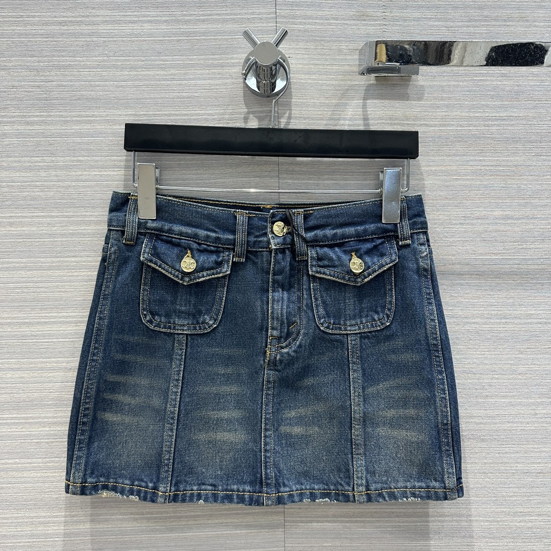 Celine Perfetto
 Abbigliamento Gonne I migliori marchi come
 Cotone Denim Collezione Primavera/Estate Vintage