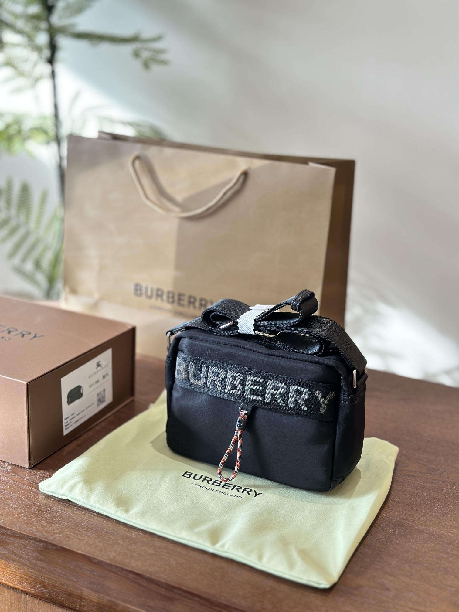 Burberry Camera Bags Crossbody & Shoulder Bags Black Nylon