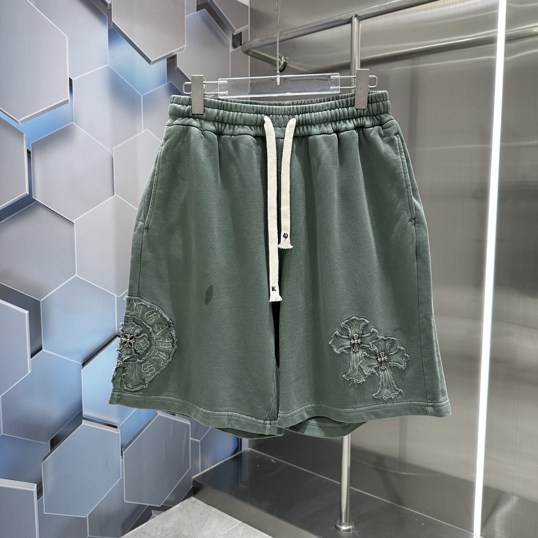 Chrome Hearts Sale
 Clothing Shorts Army Green Beige Black Grey Unisex Spring/Summer Collection