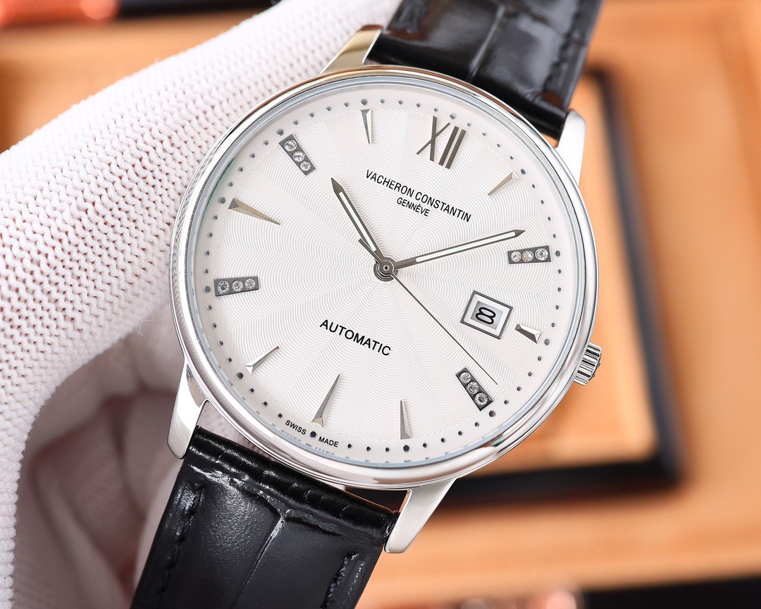 NO:741728,The latest recommended version of the highest replica V4 on the market, the Vacheron Constantin VC Heritage Series 85180 watch!  1 [Case] Size 40MMX9MM, perfectly round case, with slightly isolated lug design, making it more suitable for the wearer's wrist. Each finished case needs to undergo MK's strict quality control to restore the unique texture of the original. 2 [Movement] Steel wheels and other components are carefully decorated by MK watchmakers, and the automatic oscillating weight is plated with 18k gold, maximizing the original exquisite craftsmanship.  3 [Mirror] The two sapphire glass mirrors on the front and back are treated with anti-vertigo coating. 4 [Strap] Double-layer Italian calfskin, with Maltese cross pin buckle, top-notch products, vacheron, cowhide19860909最新款推荐市场最高复刻 V4升级版本 江诗丹顿VC传承系列85180腕表！ 1【表壳】尺寸40MMX9MM,完美圆形的表壳,搭配微孤式表耳设计,使之更加贴合佩戴者的手腕.每一个成品壳套,都需经过MK严格的质量把控,方能还原正品独特的质感. 2【机芯】钢轮等部件均由MK制表师精工装饰,自动摆陀更是镀有18k金,最大限度呈现原装精湛的工艺水平. 3【表镜】前后两片蓝宝石玻璃镜面,均有防眩晕镀膜处理. 4【表带】双层意大利小牛皮,搭配马耳他十字针扣顶级出品 精品不断,,vacheron,cowhide,Watch