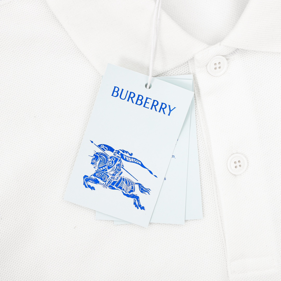 Burberry/巴宝莉 刺绣战马短袖POLO衫