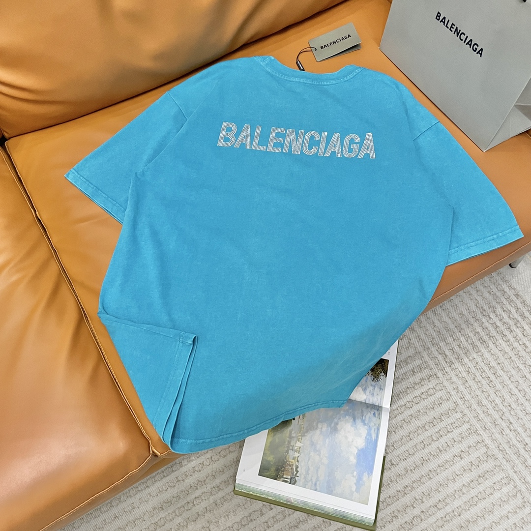 Balenciaga Ropa Camiseta Manga corta